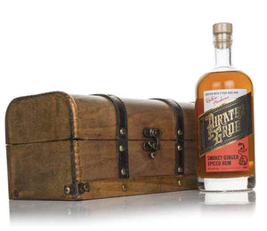 Pirate's Grog Smokey ger Spiced Gift Chest Rum | 700ML at CaskCartel.com