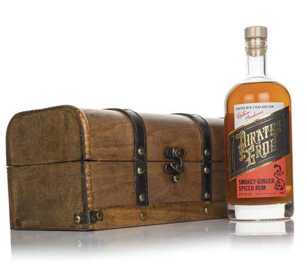 Pirate's Grog Smokey ger Spiced Gift Chest Rum | 700ML