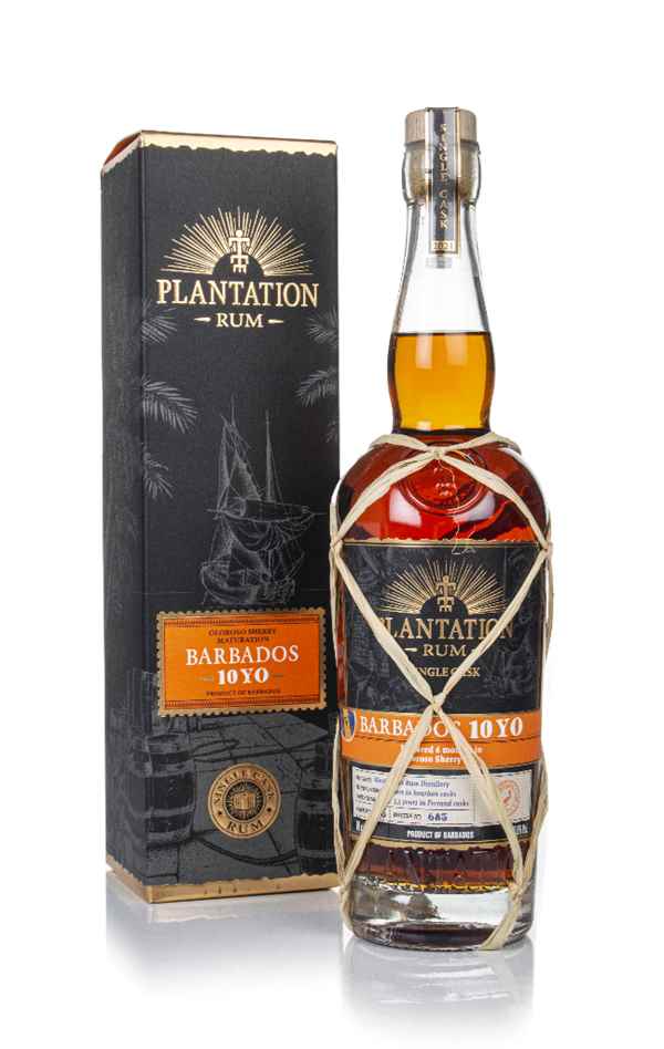 Plantation 10 Year Old Barbados - Oloroso Sherry Cask Finish Rum | 700ML