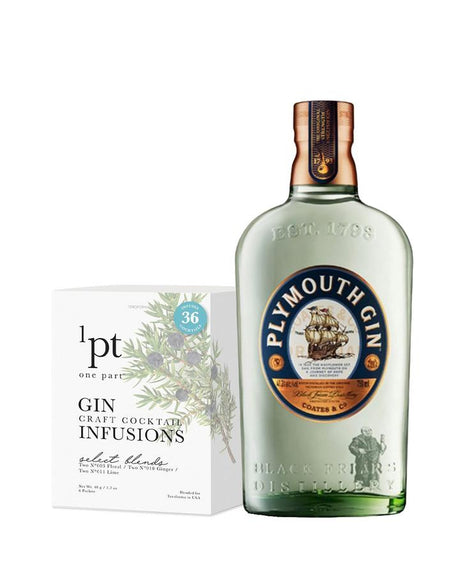 Plymouth Original Strength With 1pt Cocktail Pack - Gin - CaskCartel.com