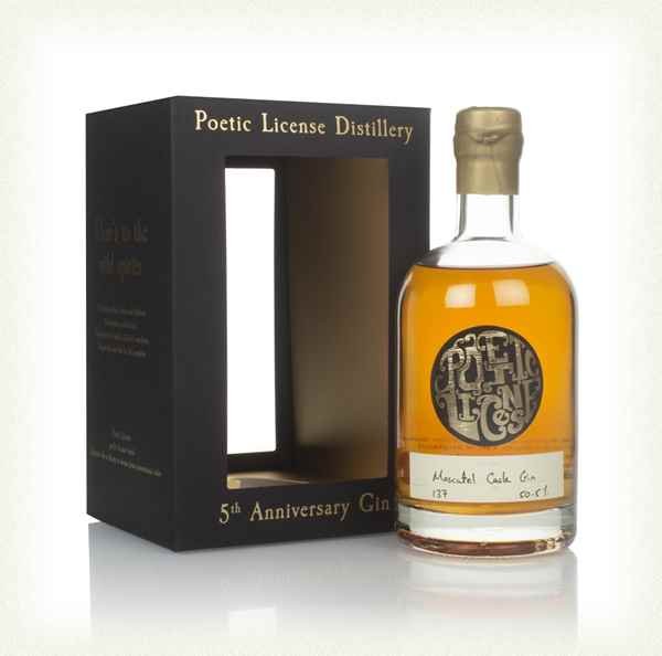 Poetic License 5th Anniversary - Moscatel Cask Gin | 700ML