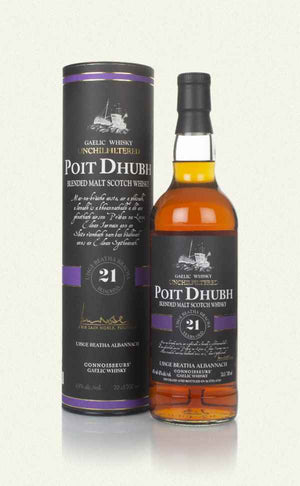 Poit Dhubh 21 Year Old Whiskey | 700ML at CaskCartel.com