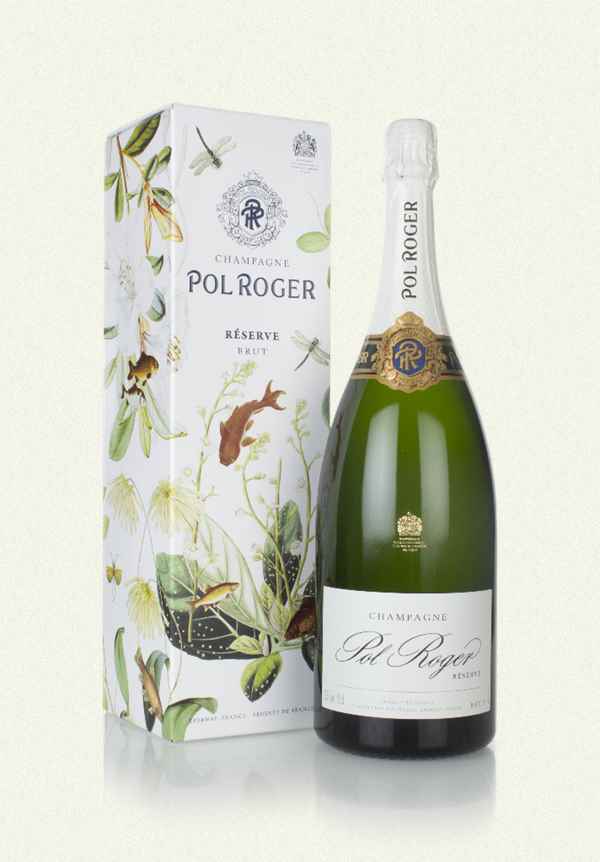 Pol Roger Brut Réserve Goldfish Edition Champagne | 1.5L at CaskCartel.com