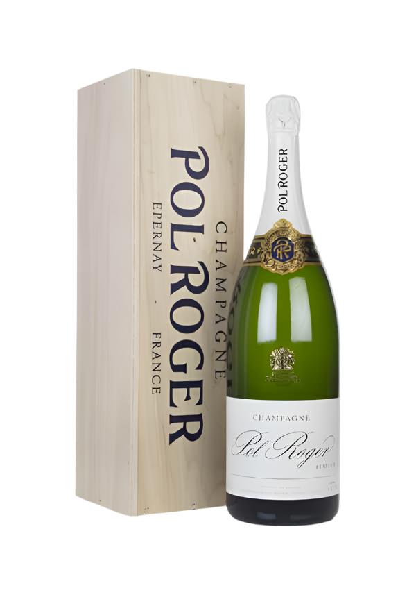 Pol Roger Brut Réserve Jeroboam Champagne | 3L at CaskCartel.com