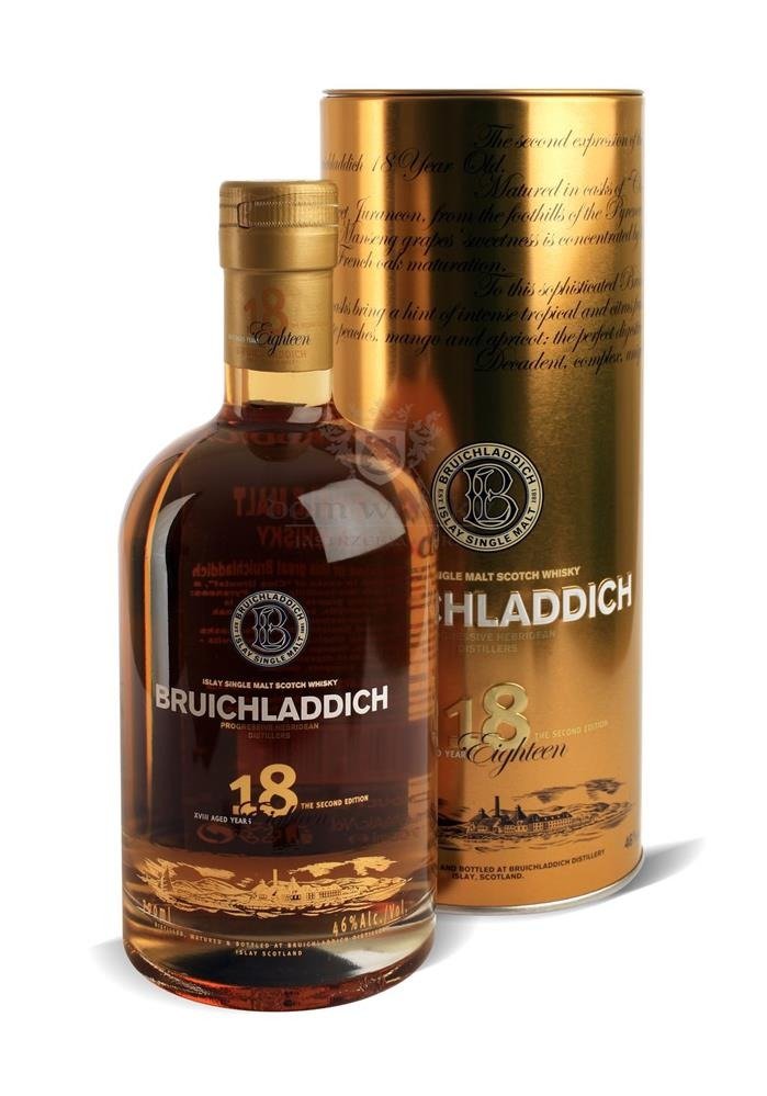 Bruichladdich Eighteen (18 Year Old) 2nd Edition Scotch Whisky | 700ML