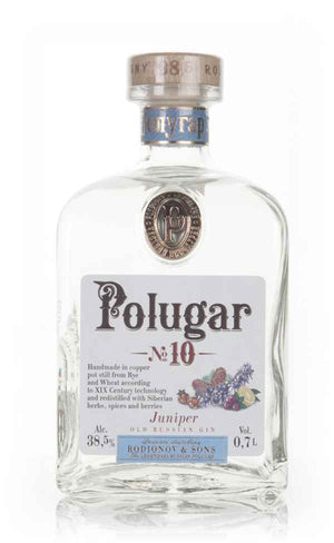 Polugar No.10 - Old Russian Gin | 500ML at CaskCartel.com