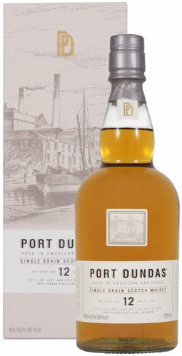 Port Dundas 12 Year Old Single Grain Scotch Whisky - CaskCartel.com