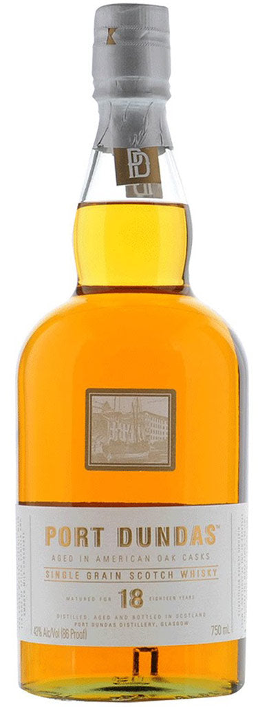 Port Dundas 18 Year Old Single Grain Scotch Whisky