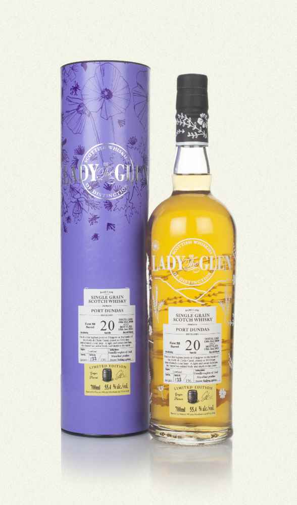 Port Dundas 20 Year Old 2000 (cask 305297) - Lady of the Glen (Hannah Whisky Merchants) Whiskey | 700ML