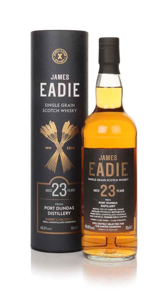 Port Dundas 23 Year Old 2000 (Cask 366662) James Eadie Single Grain Scotch Whisky | 700ML