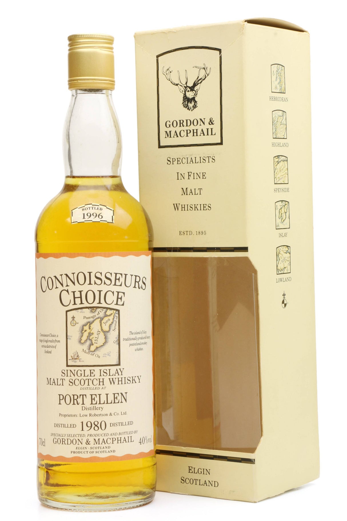 Port Ellen 1980 (Bottled 1996) Connoisseurs Choice Scotch Whisky | 700ML at CaskCartel.com