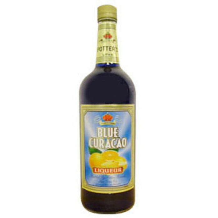 Potter's Blue Curacao Liqueur | 1L