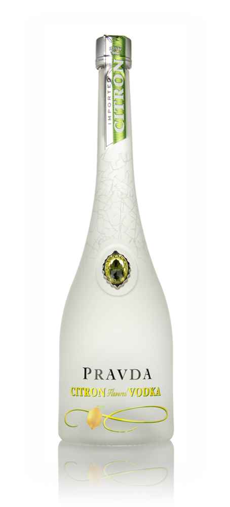 Pravda Citron Flavoured Vodka | 700ML at CaskCartel.com