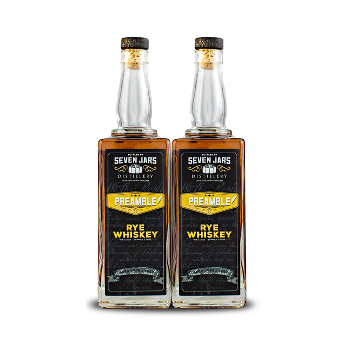 Seven Jars Rye Whiskey (2) Bottle Bundle