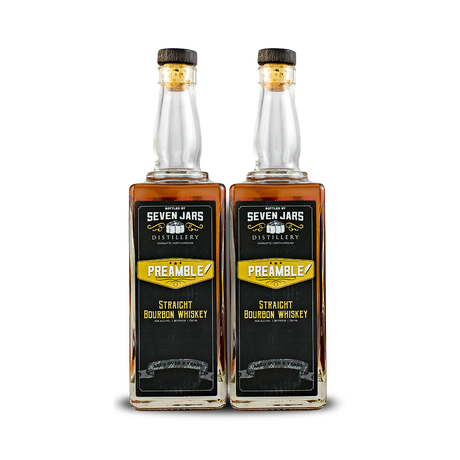 [BUY] Seven Jars Preamble Straight Bourbon Whiskey (2) Bottle Bundle at CaskCartel.com
