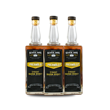 [BUY] Seven Jars Preamble Straight Bourbon Whiskey (3) Bottle Bundle at CaskCartel.com