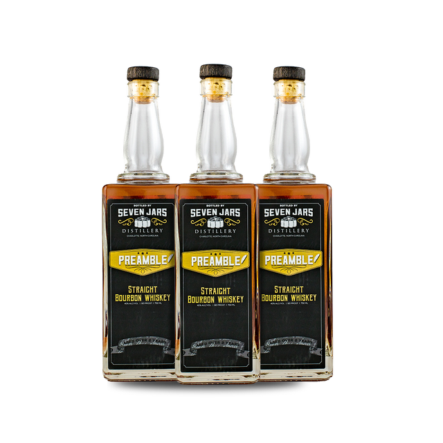 [BUY] Seven Jars Preamble Straight Bourbon Whiskey (3) Bottle Bundle at CaskCartel.com