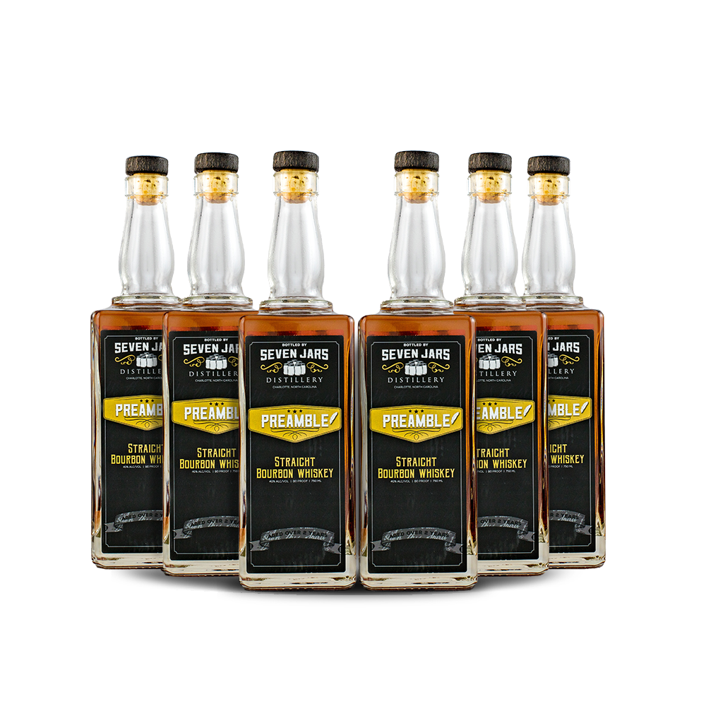 [BUY] Seven Jars Preamble Straight Bourbon Whiskey | (6) Bottle Bundle at CaskCartel.com