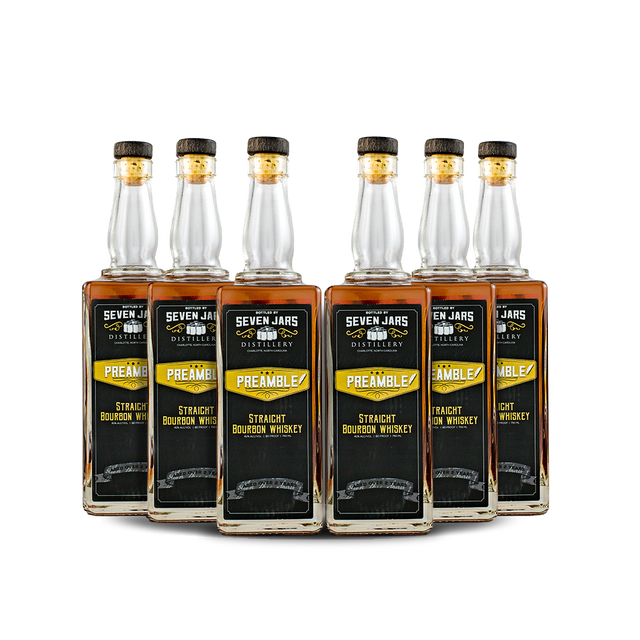 [BUY] Seven Jars Preamble Straight Bourbon Whiskey | (6) Bottle Bundle at CaskCartel.com