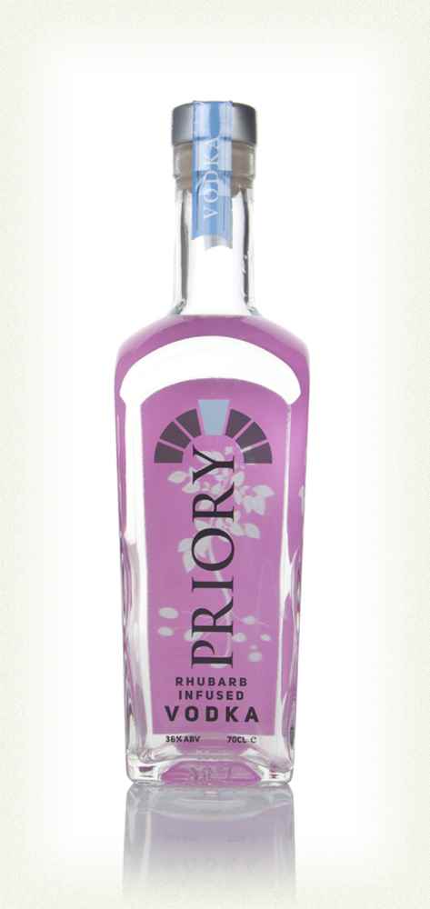 Priory Rhubarb Infused Vodka | 700ML
