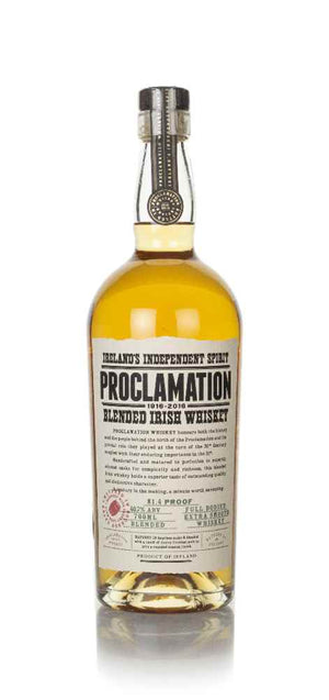 Proclamation Blended Irish Whiskey | 700ML at CaskCartel.com