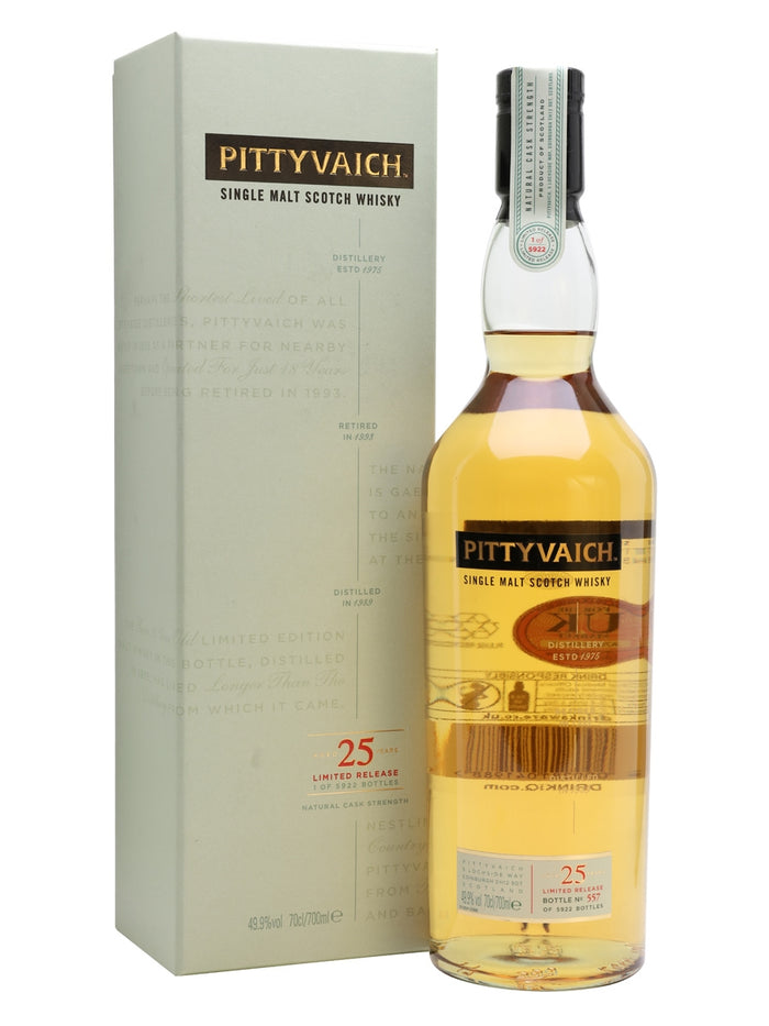 Pittyvaich 1989 25 Year Old Special Releases 2015 Speyside Single Malt Scotch Whisky