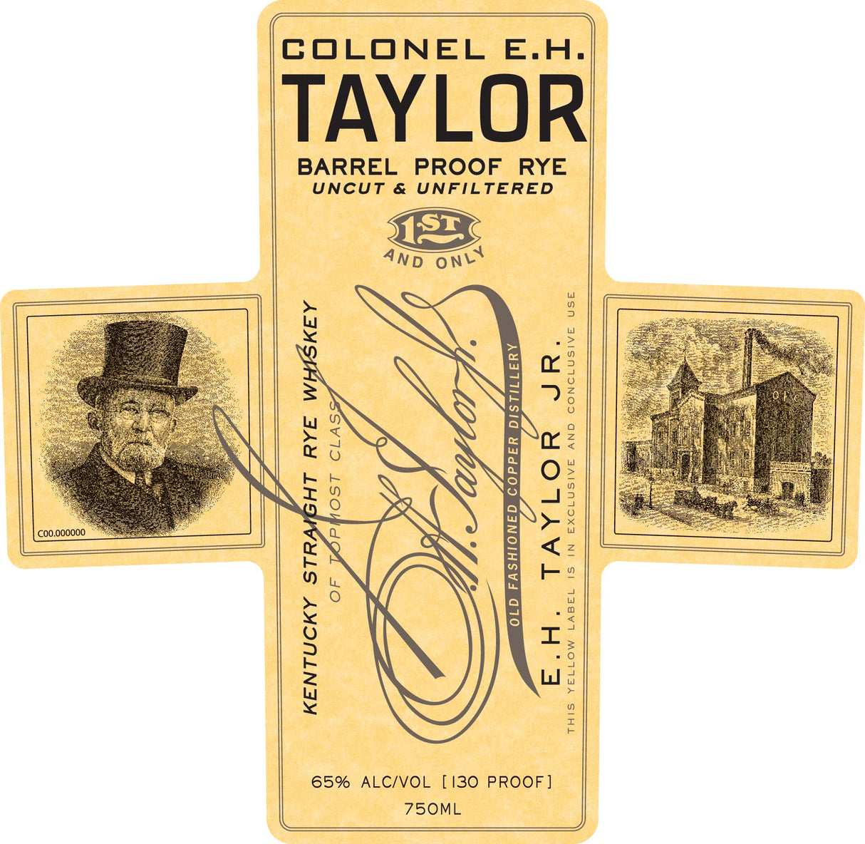 [BUY] Colonel E.H. Taylor Barrel Proof Rye Whiskey at CaskCartel.com 2