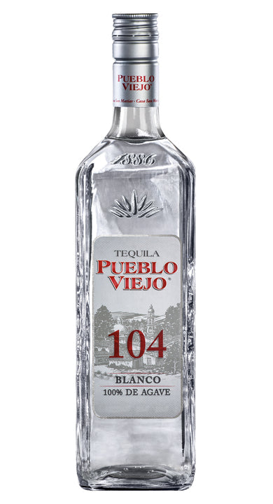 Pueblo Viejo Blanco 104 Tequila