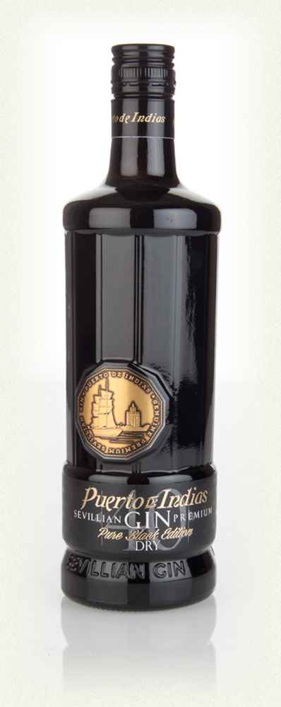 Puerto de Indias Dry Pure Black Edition Gin | 700ML