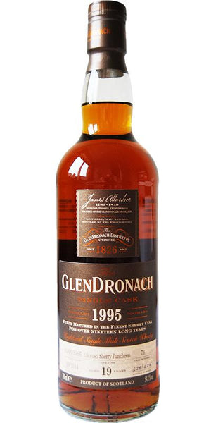 Glendronach 1995 Oloroso Sherry Puncheon Bottled in 2014 at CaskCartel.com