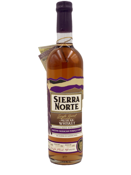 Sierra Norte Single Barrel Purple Corn Oaxacan Whiskey