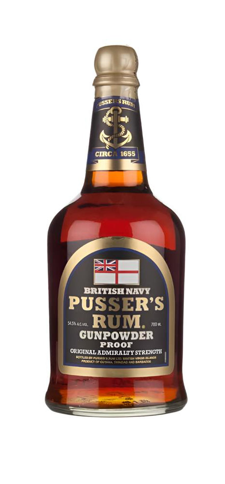 Pusser's 'Gunpowder Proof' Black Label Rum | 700ML at CaskCartel.com
