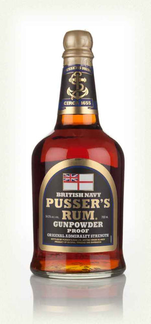 Pusser's 'Gunpowder Proof' Black Label Rum | 700ML at CaskCartel.com