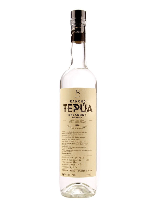 Rancho Tepúa Bacanora Blanco Tequila - CaskCartel.com