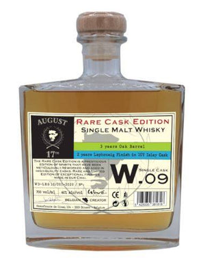 August 17th Rare Cask Edition W.09 Laphroaig Cask Finish Single Malt Whisky | 700ML at CaskCartel.com