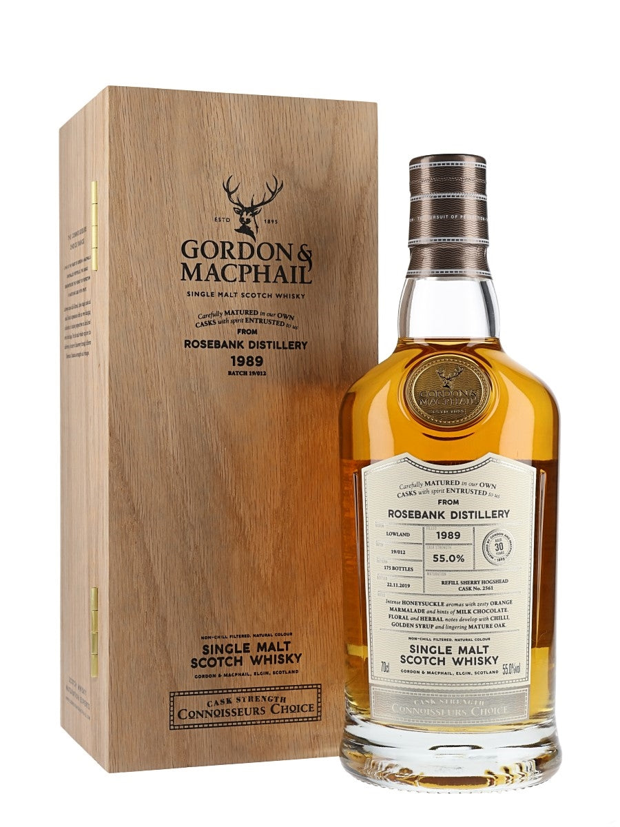 Rosebank Connoisseurs Choice Single Cask #2561 1989 30 Year Old Scotch Whisky | 700ML at CaskCartel.com