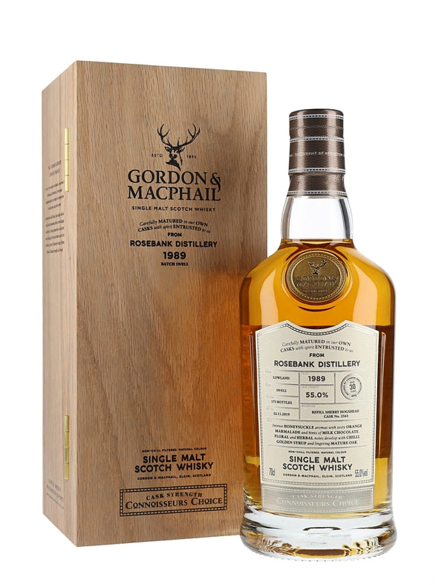 Rosebank Connoisseurs Choice Single Cask #2561 1989 30 Year Old Scotch Whisky | 700ML at CaskCartel.com