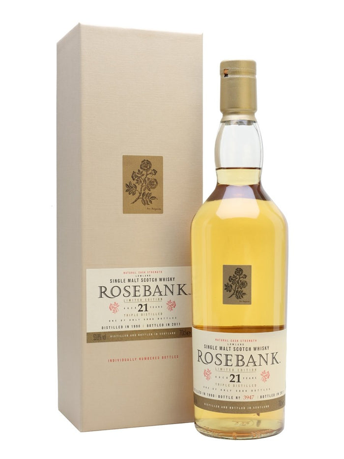 Rosebank 1990 21 Year Old Special Releases 2011 Lowland Single Malt Scotch Whisky | 700ML