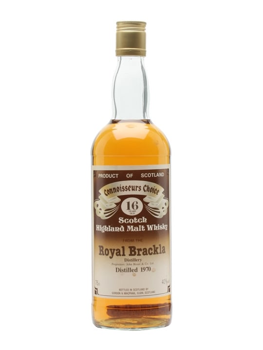 Royal Brackla 16 Year Old (Distilled 1970) Connoisseurs Choice Scotch Whisky