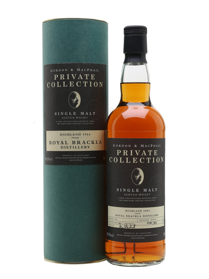 Royal Brackla 1964 Private Collection Gordon & Macphail Speyside Single Malt Scotch Whisky | 700ML