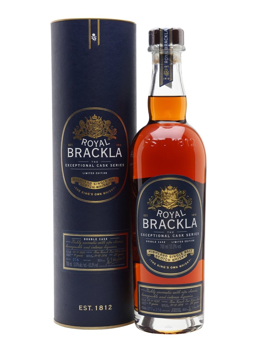 Royal Brackla 20 Year Old French Wine Double Cask Highland Single Malt Scotch Whisky | 700ML at CaskCartel.com