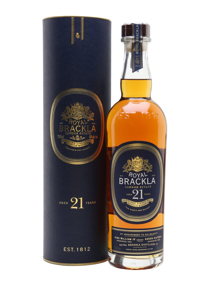 Royal Brackla 21 Year Old Highland Single Malt Scotch Whisky | 700ML