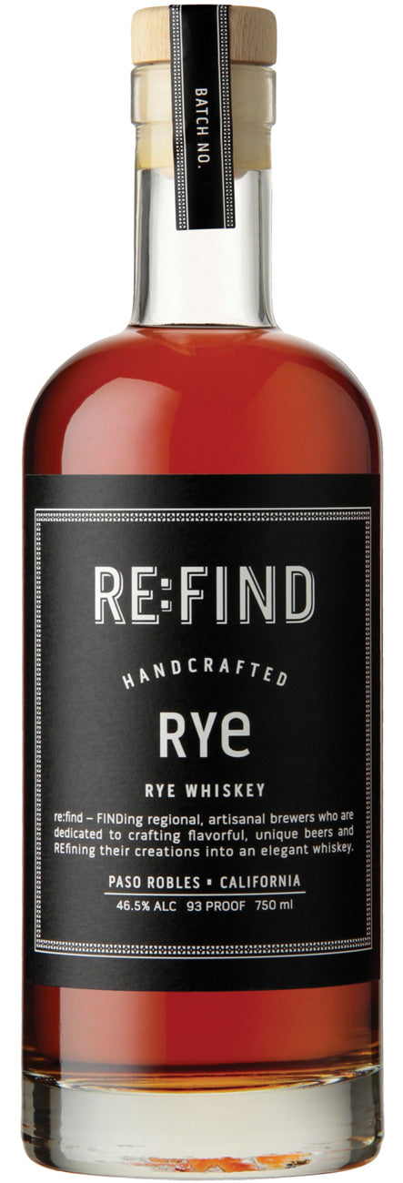 Re:find Handcrafted Rye Whiskey
