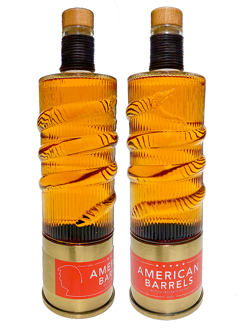 American Barrels | Presidential RED Label | 2020 Limited Edition | 2 Bottle Collectors Set | Bourbon Whiskey at CaskCartel.com