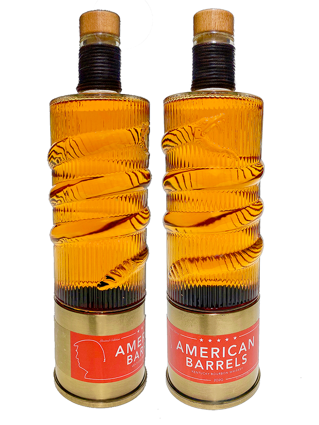 American Barrels | Presidential RED Label | 2020 Limited Edition | 2 Bottle Collectors Set | Bourbon Whiskey at CaskCartel.com