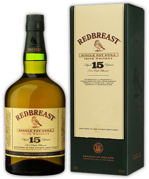 Redbreast 15 Year Old Single Pot Still Irish Whisky - CaskCartel.com