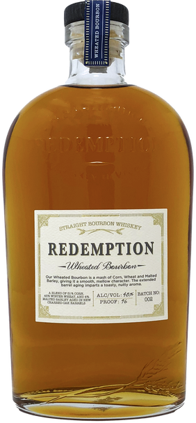 Redemption Wheated Bourbon Whiskey - CaskCartel.com