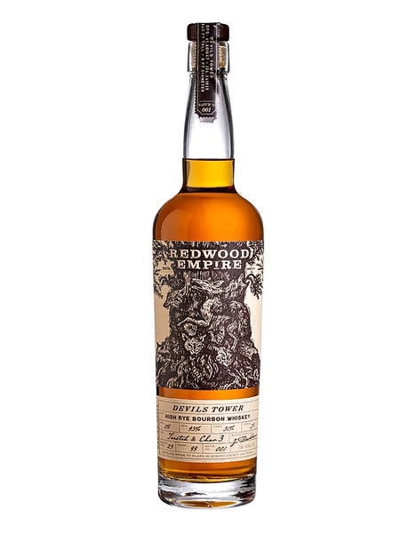 Redwood Empire Devils Tower High Rye Bourbon Whiskey
