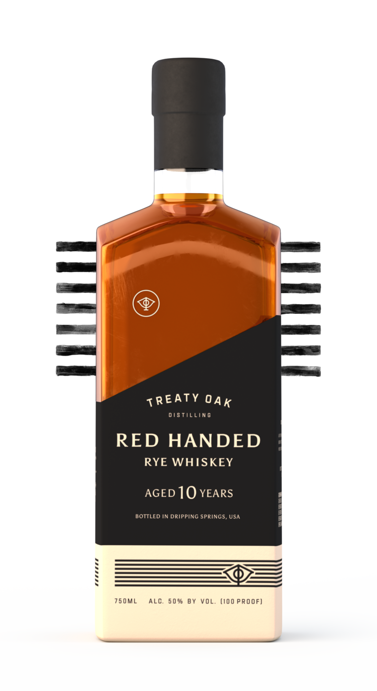 Treaty Oak Red Handed Bourbon 10 Year Rye Whiskey - CaskCartel.com