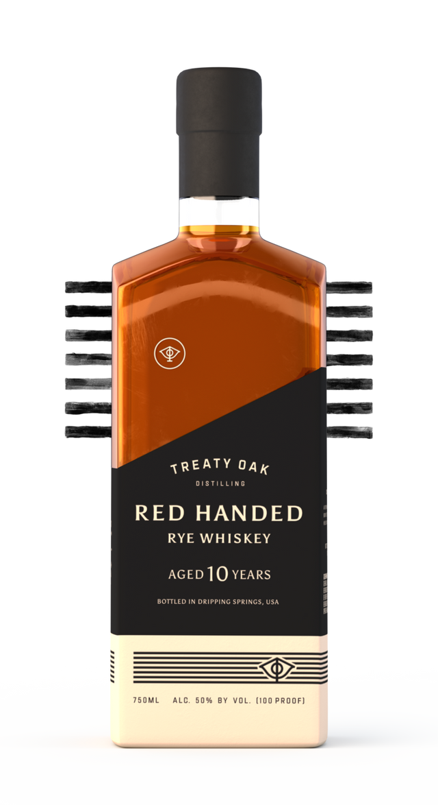 Treaty Oak Red Handed Bourbon 10 Year Rye Whiskey - CaskCartel.com